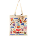Bubble Tea Tote Bag Gift Set – Boba Bag with Keychain & Pin Dashing Nova