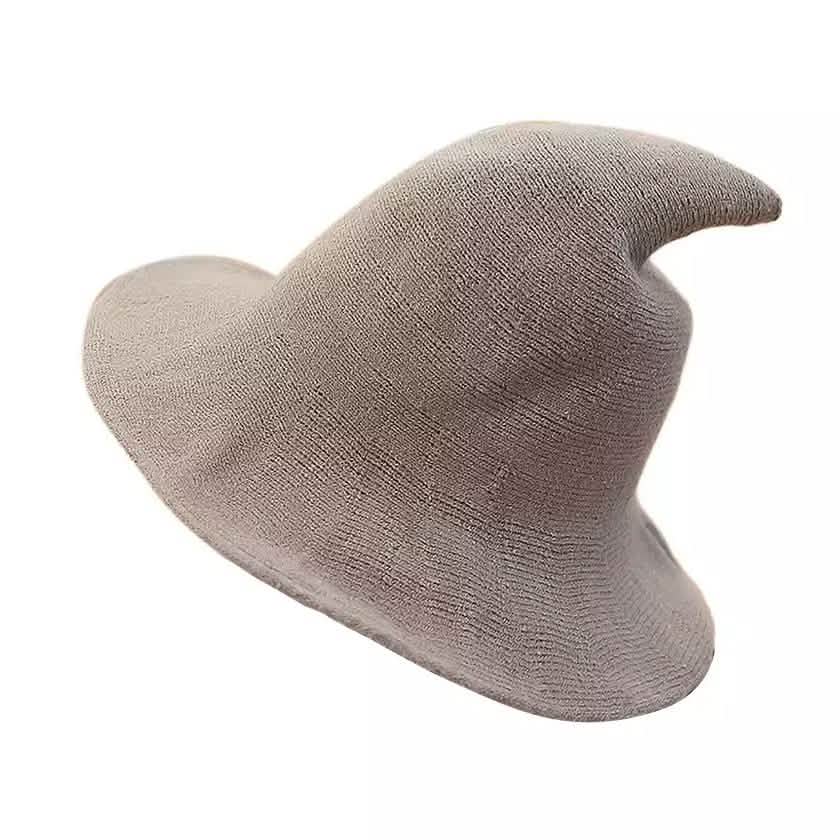 Women Winter Warm Knitted Wool Witch Hat Cap DailySale