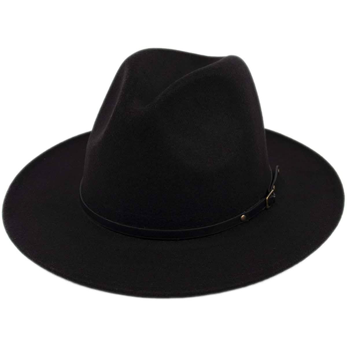 Womens Classic Wide Brim Floppy Panama Hat DailySale