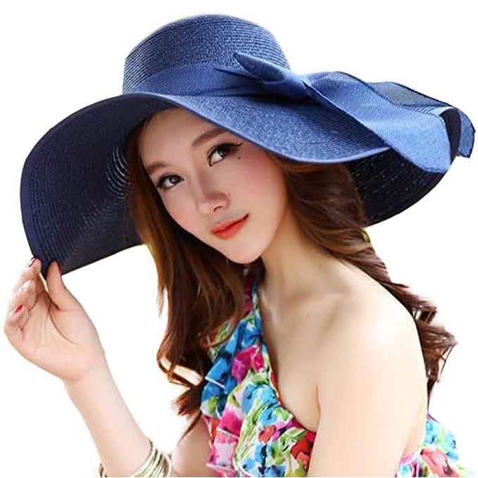 Women's Floppy Wide Brim Beach Hat DailySale