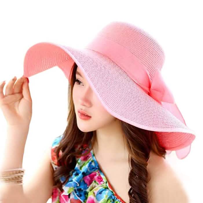 Women's Floppy Wide Brim Beach Hat DailySale