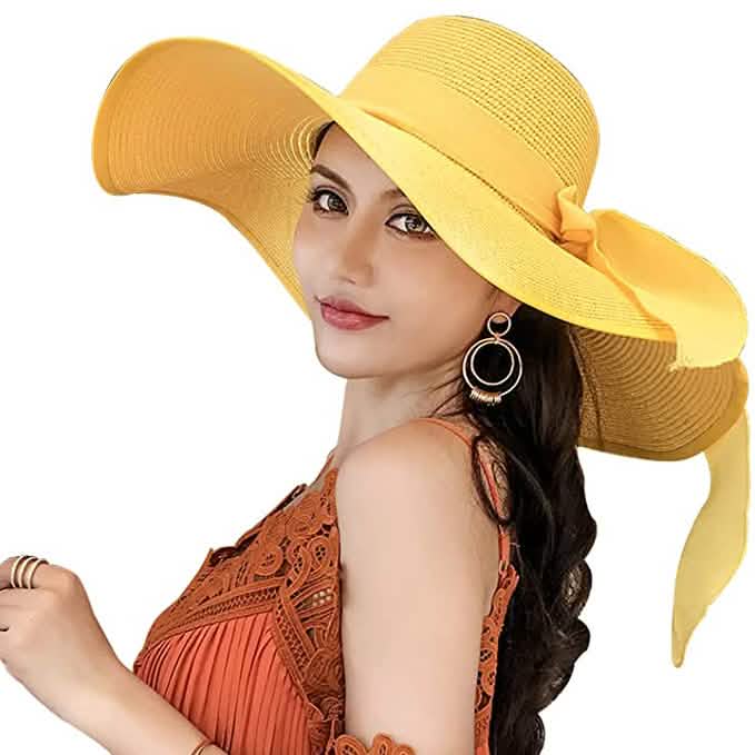 Women's Floppy Wide Brim Beach Hat DailySale