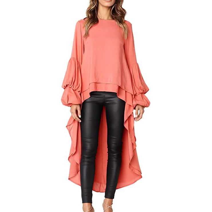 Women's Lantern Long Sleeve Casual Top DailySale