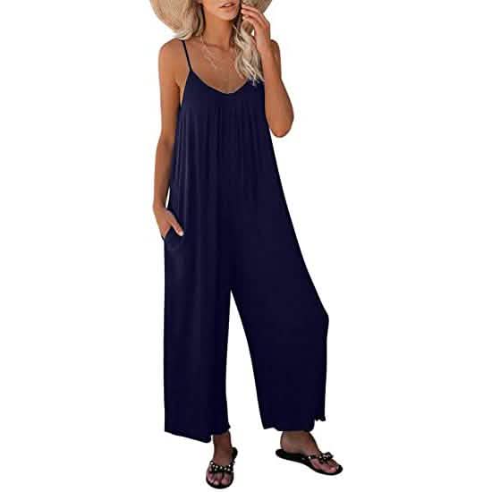 Women's Loose Sleeveless Jumpsuits DailySale