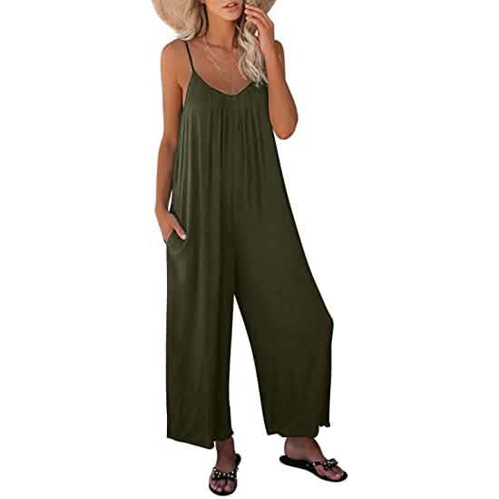 Women's Loose Sleeveless Jumpsuits DailySale
