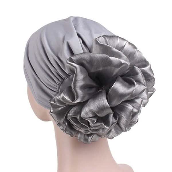 Women's Milk Silk Flower Turban DailySale
