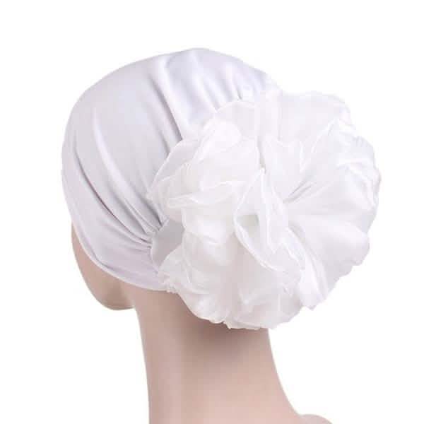 Women's Milk Silk Flower Turban DailySale