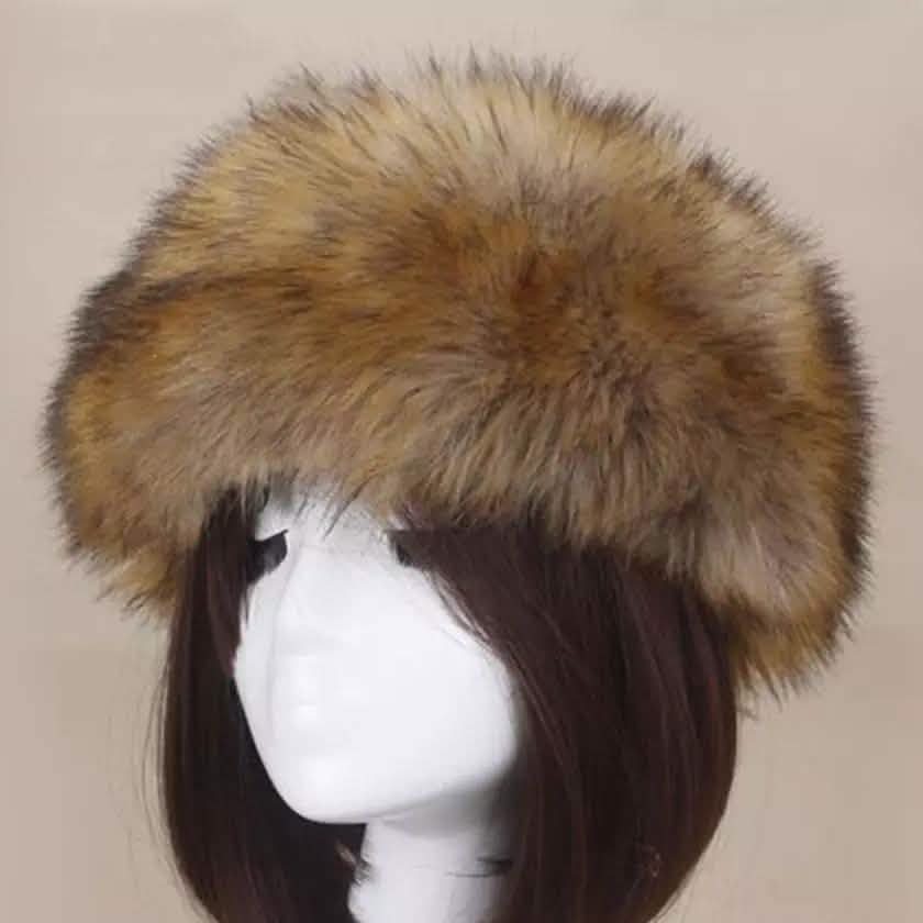 Women's Russian Faux Fluffy Fox Fur Hat DailySale