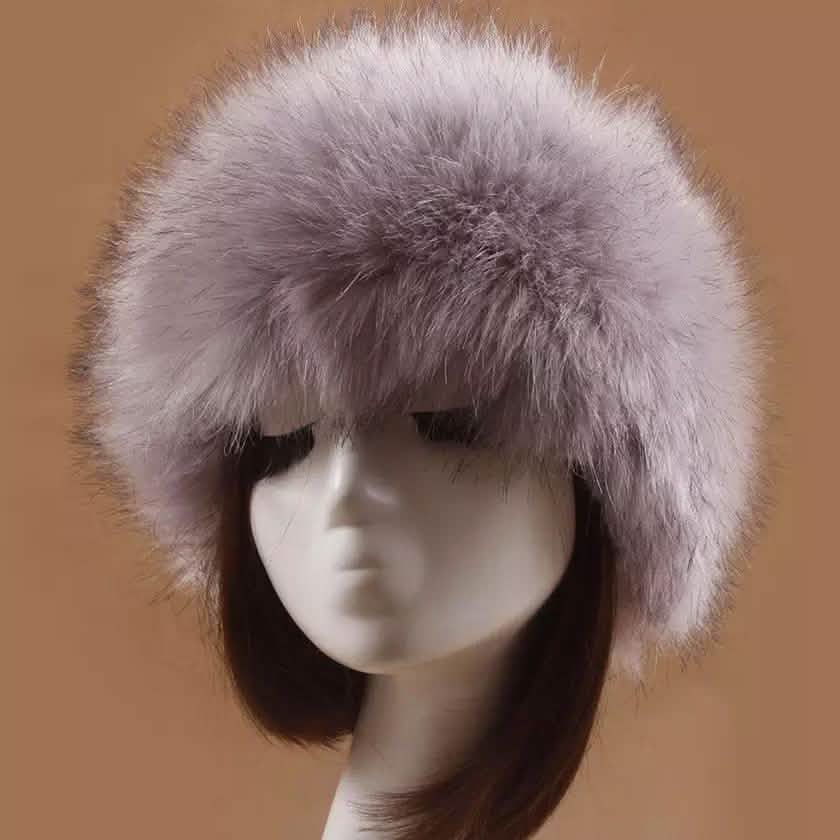 Women's Russian Faux Fluffy Fox Fur Hat DailySale