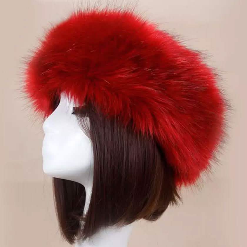 Women's Russian Faux Fluffy Fox Fur Hat DailySale