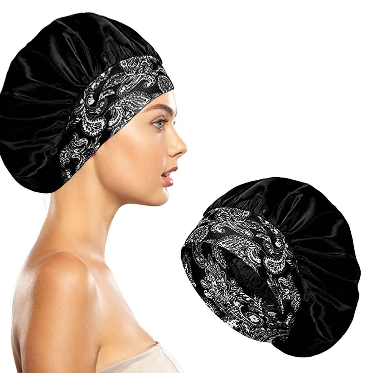 Women's Silky Satin Head Scarf Hair Wrap Cap Hat Headband Sleeping Bonnet DailySale