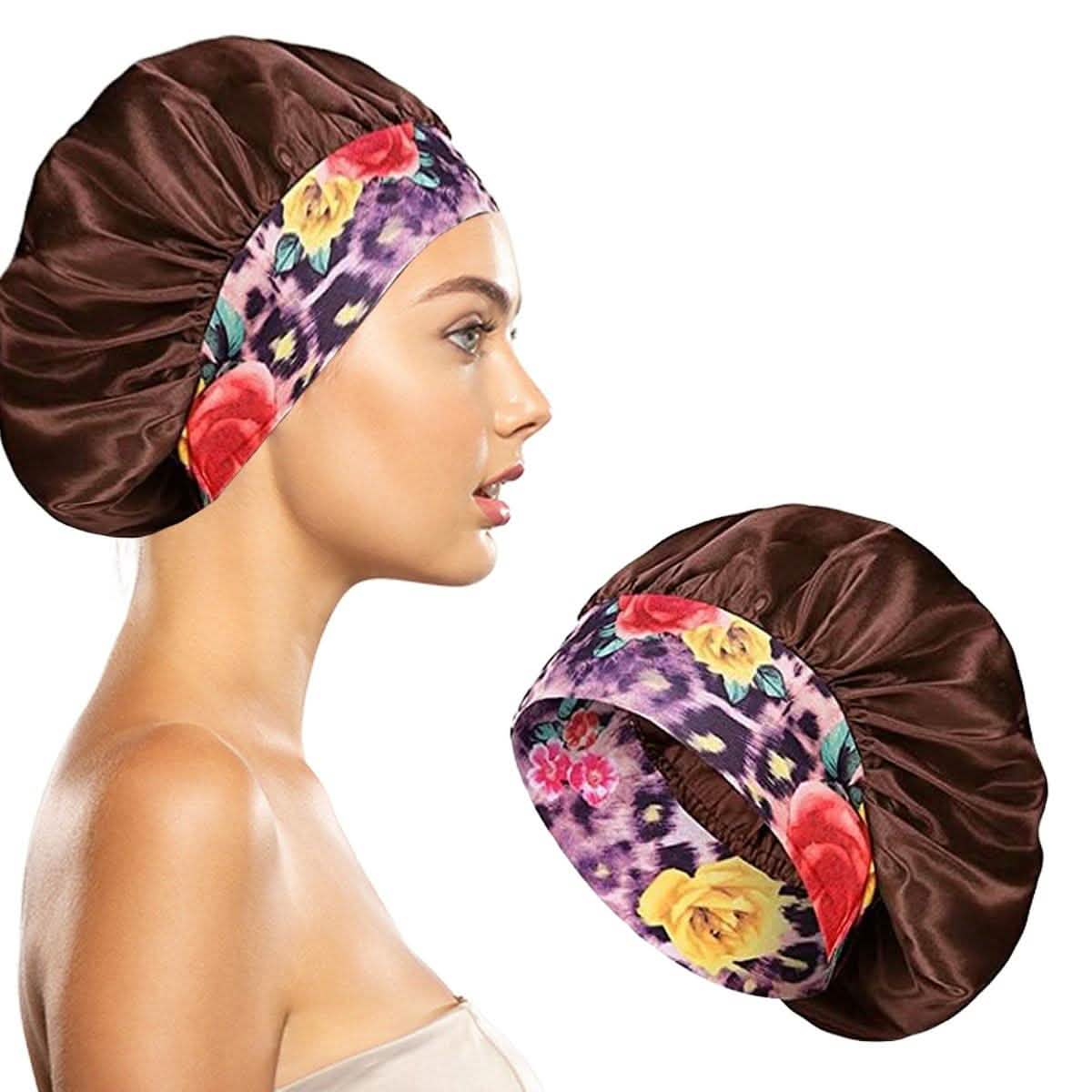 Women's Silky Satin Head Scarf Hair Wrap Cap Hat Headband Sleeping Bonnet DailySale