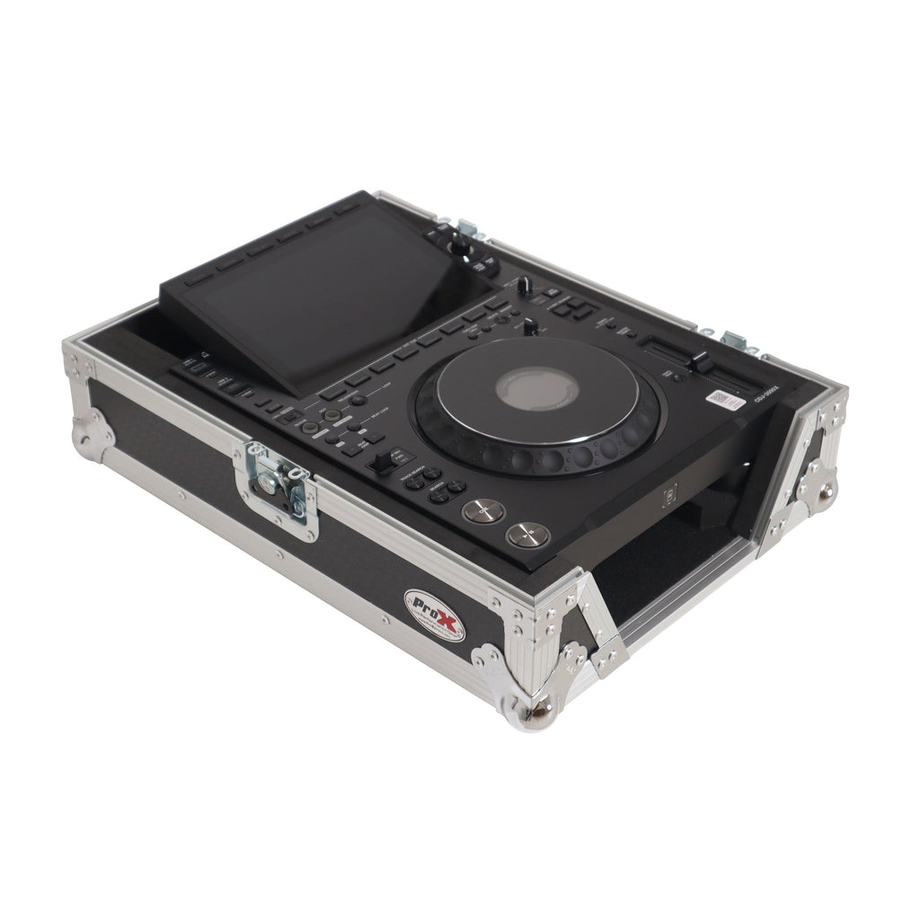 ProX XS-CDX - ATA Flight Case for AlphaTheta CDJ-3000X Pioneer CDJ-3000 DJ Media Player with Heavy-Duty Protection