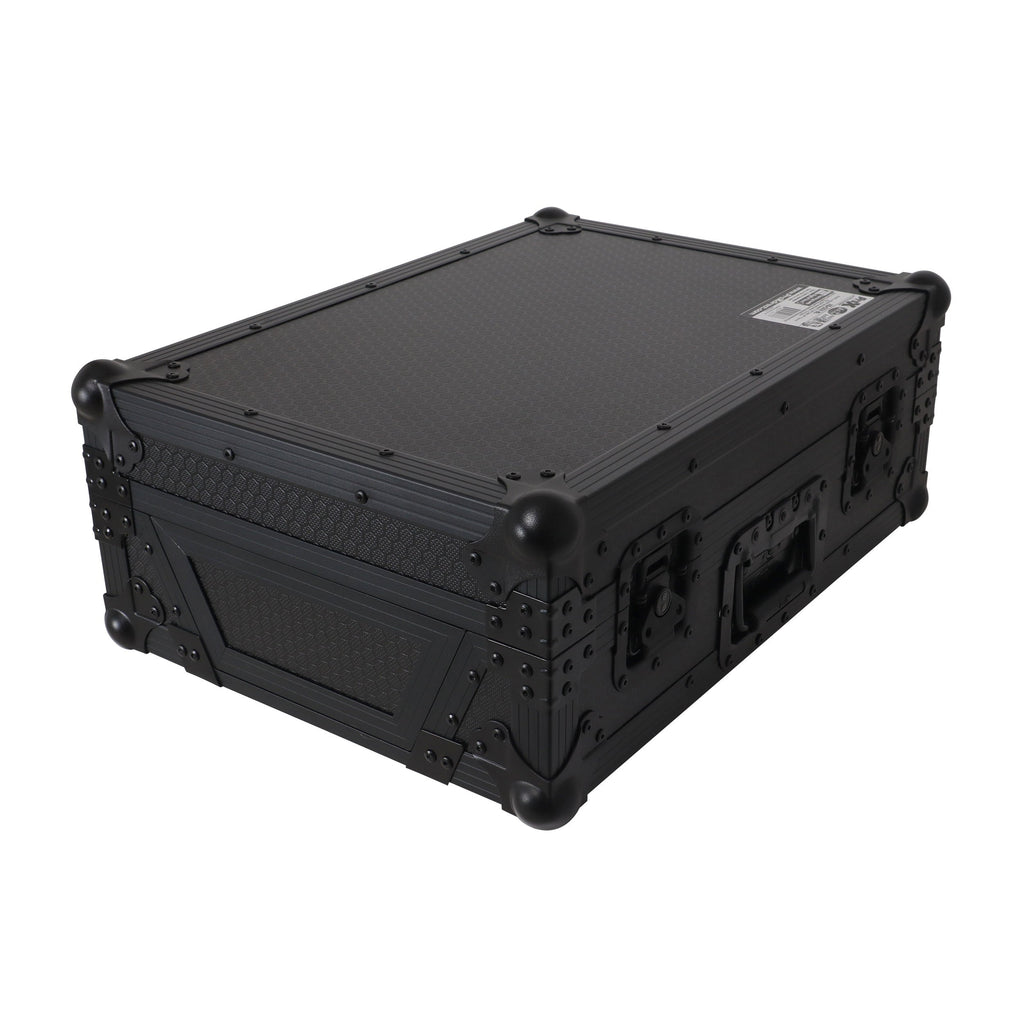 ProX XS-CDXBL - Black ATA Flight Case for AlphaTheta CDJ-3000X Pioneer CDJ-3000 DJ Media Player with Heavy-Duty Protection