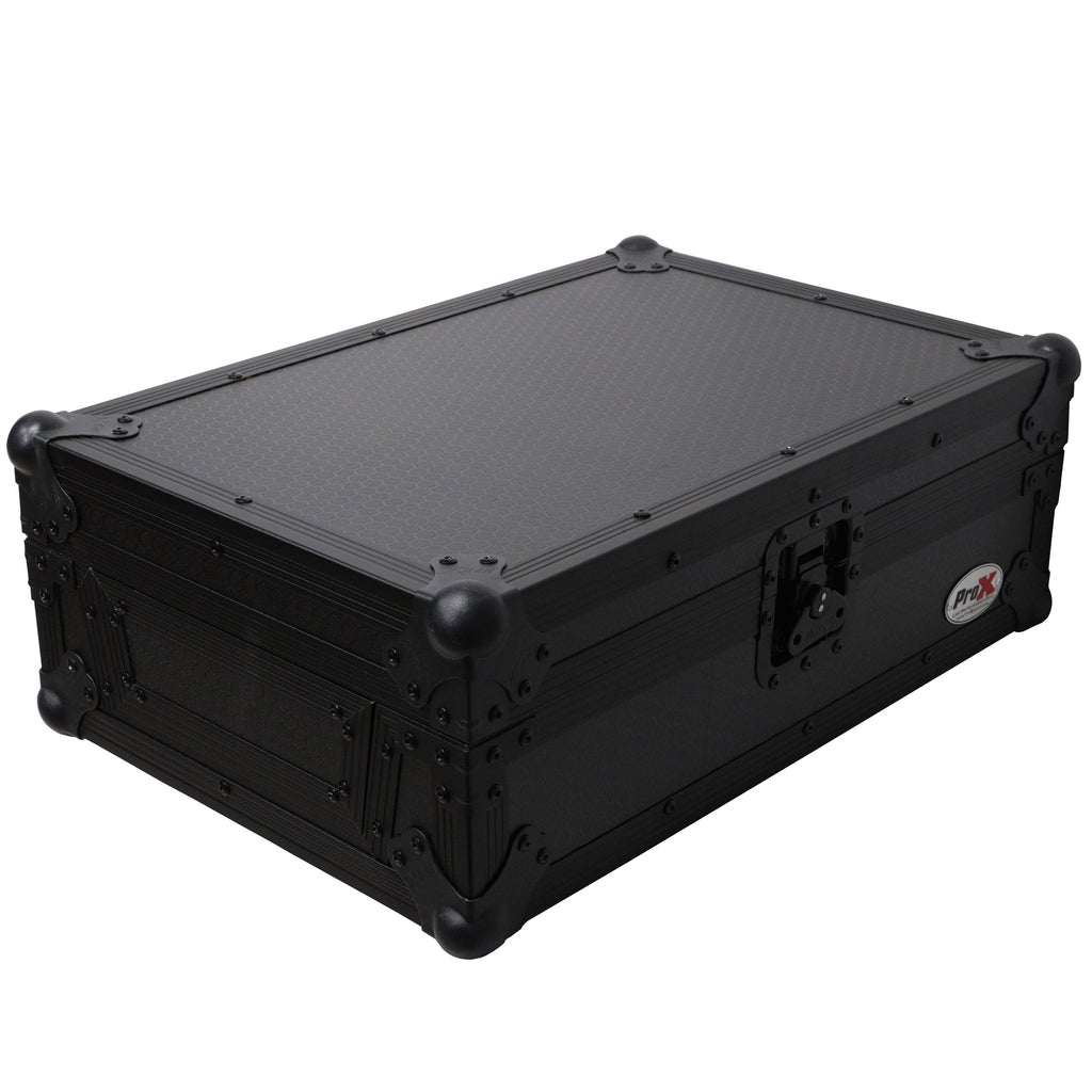 ProX XS-M11BL - ATA Flight Style Universal Road Case for Pioneer DJM S11 RANE SEVENTY 70 SEVENTY 72 MK2 Black Finish The DJ Hookup