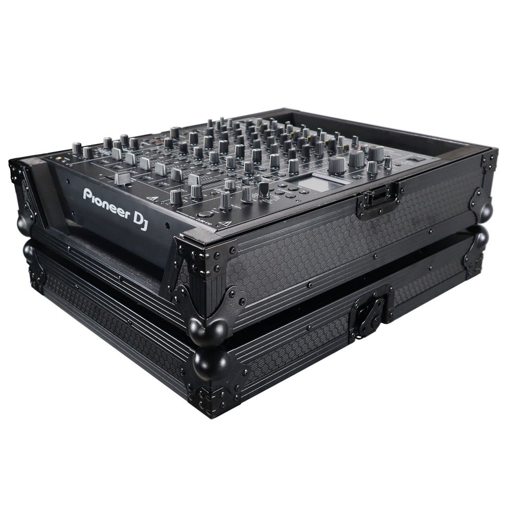 ProX XS-DJMV10A9BL - ATA Style Flight Road Case for Pioneer DJM-A9 DJM V10 DJ Mixer Black Finish The DJ Hookup