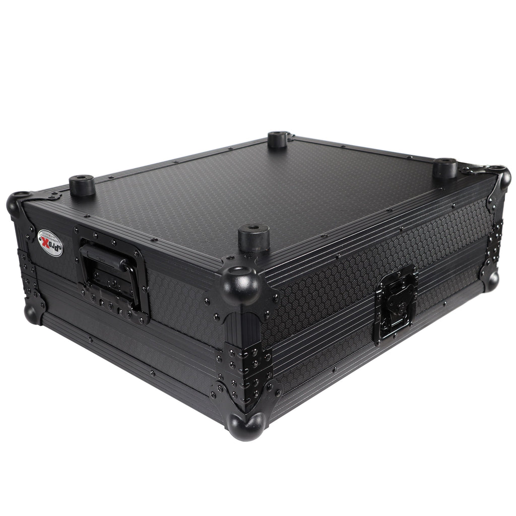 ProX XS-DJMV10A9BL - ATA Style Flight Road Case for Pioneer DJM-A9 DJM V10 DJ Mixer Black Finish The DJ Hookup