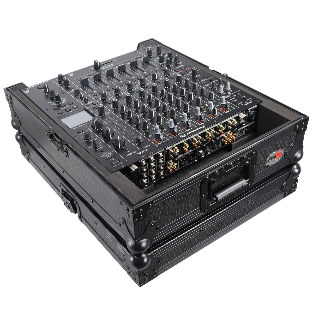 ProX XS-DJMV10A9BL - ATA Style Flight Road Case for Pioneer DJM-A9 DJM V10 DJ Mixer Black Finish The DJ Hookup