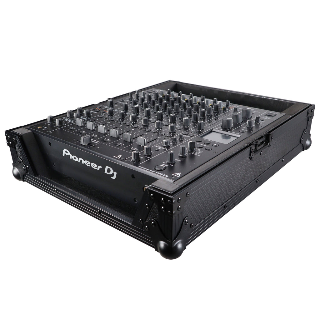 ProX XS-DJMV10A9BL - ATA Style Flight Road Case for Pioneer DJM-A9 DJM V10 DJ Mixer Black Finish The DJ Hookup