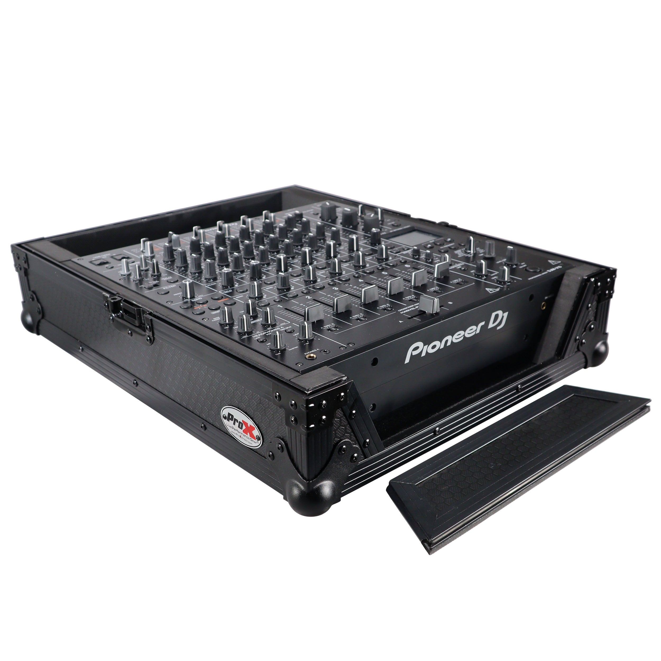 ProX XS-DJMV10A9BL - ATA Style Flight Road Case for Pioneer DJM-A9 DJM V10 DJ Mixer Black Finish The DJ Hookup